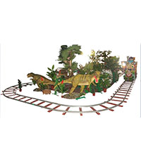 侏羅紀(jì)世界（兒童軌道車(chē)|射擊游戲機(jī)）